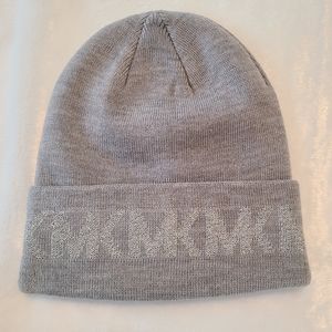 NWOT Michael Kors Silver and Grey Beanie